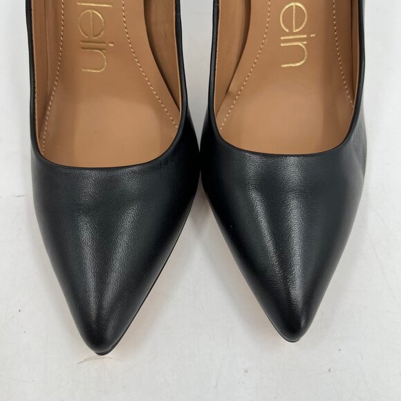 Calvin Klein Black High Stiletto Heels | Brady Pointed Toe - Picture 6 of 10